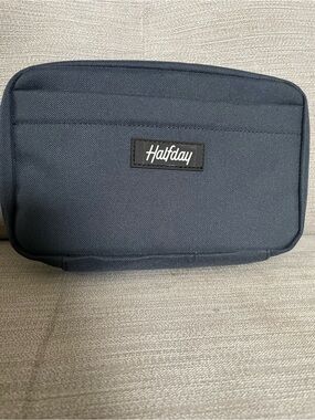 Halfday The Sidekick Tech Travel Kit. Navy Blue. NWOT.